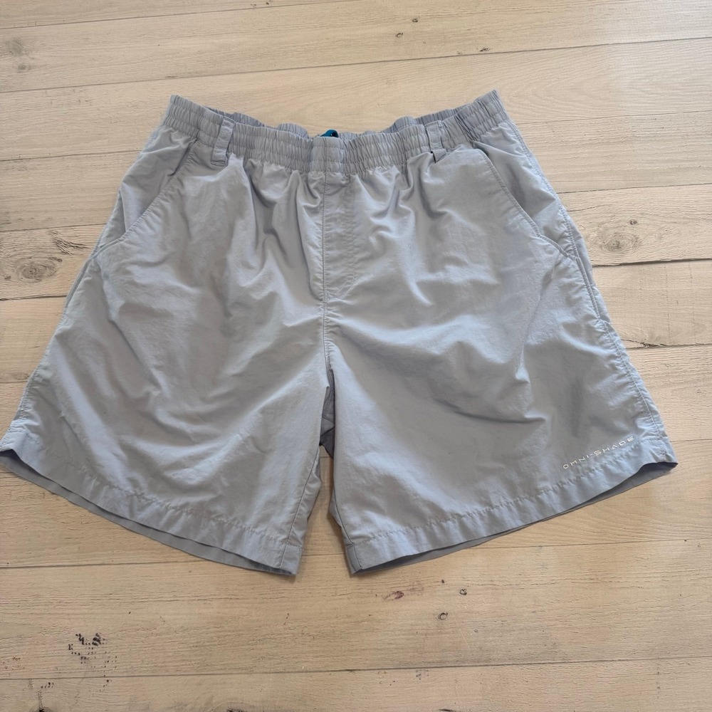 Columbia‎ boys light blue board shorts swim shorts 18/20